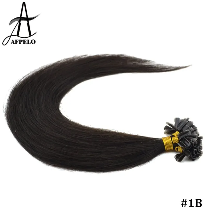 Straight U Tip Estensjoni tax-xagħar